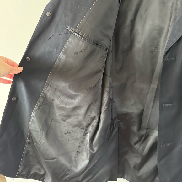 HUGO BOSS Wool Blend Black Blazer - Picture 3 of 10